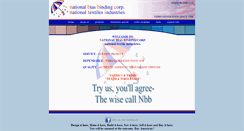 Desktop Screenshot of nationaltextile.net